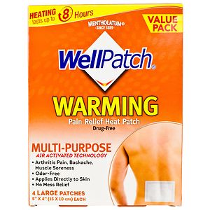 WellPatch Warming Pain Relief Patches Large image