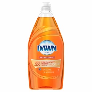Dawn Antibacterial Dishwashing Liquid, Orange Scent