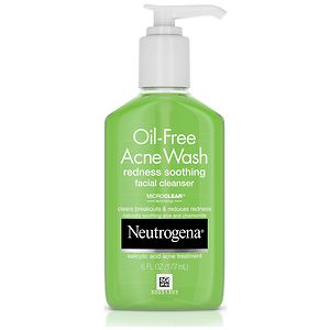 Neutrogena Oil-Free Acne Wash, Redness Soothing Facial Cleanser