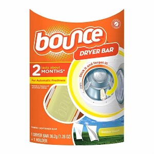 Bounce Dryer Bar Fabric Softener 2 Month Bar, Outdoor Fresh