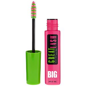 Maybelline Great Lash - Big Mascara, Blackest Black 130