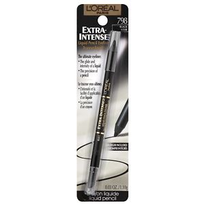 L'Oreal Extra Intense Liquid Pencil Eyeliner, Black 798