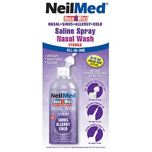  NeilMed Nasal Mist All in One Saline Spray 