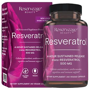 ReserveAge Organics The World's Finest Resveratrol 500 mg