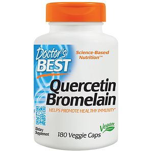 Doctor's Best Quercetin Bromelain, Capsules