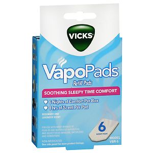Vicks Pediatric VapoPads Refill, Soothing Sleepy Tim Comfort