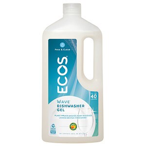 Earth Friendly Products Wave Automatic Dishwashing Gel Free and Clear 40oz
