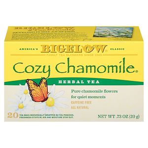 Bigelow Cozy Chamomile Herb Tea image