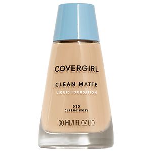CoverGirl Clean Oil Control Liquid Makeup, Classic Ivory 510