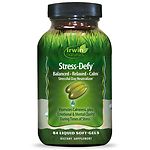 Irwin Naturals Stress-Defy Liquid Soft-Gels Stressful Day Neutralizer