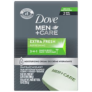 Dove Men+Care Body & Face Bath Bar, Extra Fresh Dove Men+Care Body & Face Bath Bar, Extra Fresh