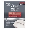 Dove Men+Care Dove Men+Care Body & Face Bath Bar, Deep Clean
