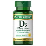 Nature's Bounty Maximum Strength D-5000 IU Softgels