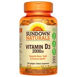 Vitamin D3 2000 IU Dietary Supplement Softgels wag-Vitamin D3 2000 IU Dietary Supplement Softgels