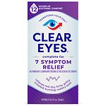 Clear eyes Complete 7 Symptom Relief Eye Drops