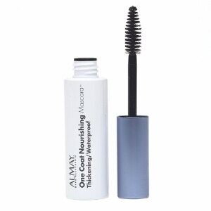 Almay One Coat Nourishing Waterproof Thickening Mascara, Black/Brown Almay One Coat Nourishing Waterproof Thickening Mascara, Black/Brown
