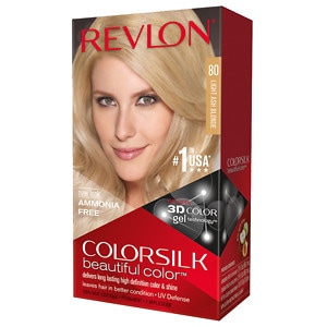 Revlon Colorsilk Beautiful Color, Light Ash Blonde 80