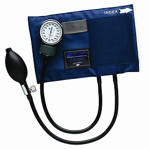 Mabis Caliber Series Aneriod Sphygmomanometer, Large Adult Size Cuff