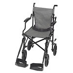 Mabis Folding Lightweight Transport Chair