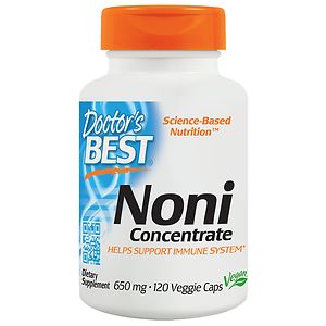 Doctor's Best Noni Concentrate, 650mg, Veggie Caps