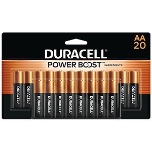 Duracell Coppertop Alkaline Batteries, Size AA