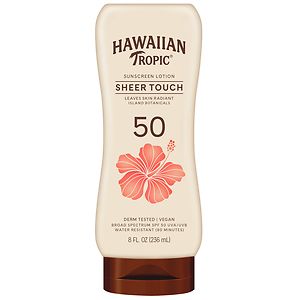 Hawaiian Tropic Sheer Touch Sunblock Lotion, SPF 50