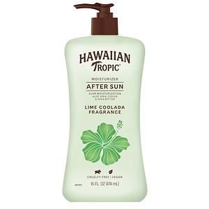 Hawaiian Tropic After Sun Moisturizer Lotion, Lime Coolada