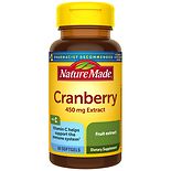 Nature Made Super Strength Cranberry Herbal Supplement 450 mg Extract Softgels
