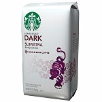 Starbucks Coffee Dark Roast, Sumatra Blend, Whole Bean