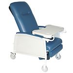 Drive Medical 3 Position Geri Chair Recliner, Blue Ridge