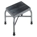 Drive Medical Heavy Duty Bariatric Footstool without Handrail and Non Skid Rubber Platform