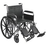 Drive Medical Chrome Sport Wheelchair 20