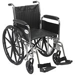 Drive Medical Chrome Sport Wheelchair 20