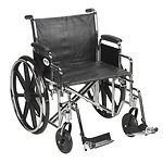 Sentra EC Heavy Duty Wheelchair with Front Rigging 22