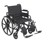 Viper Wheelchair with Flip Back Adjustable Height Arms with Various Front Rigging 22