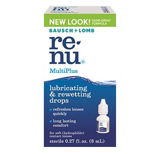 ReNu MultiPlus Lubricating & Rewetting Drops ReNu MultiPlus Lubricating & Rewetting Drops