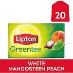 Lipton Green Tea, Superfruit, White Mangosteen and Peach