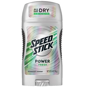 Speed Stick by Mennen Power Antiperspirant & Deodorant Solid, Fresh Scent