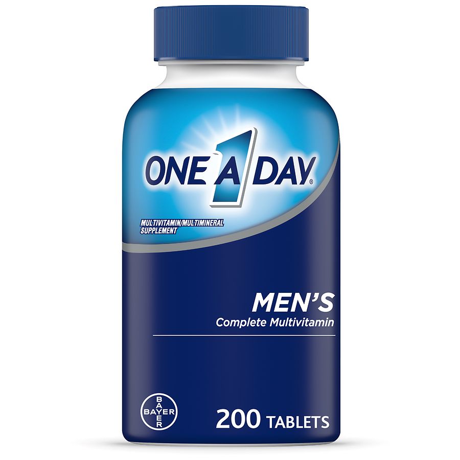 One A Day Mens Health Formula Multivitaminmultimineral Supplement Tablets Walgreens 7487