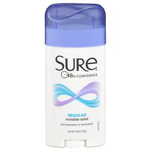 Sure Antiperspirant & Deodorant Invisible Solid, Regular