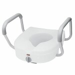 Carex E-Z LockToilet Seat w/Arms