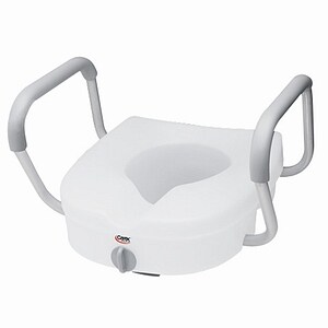 Carex E-Z LockToilet Seat w/Arms