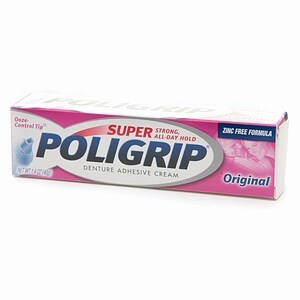  Super PoliGrip Denture Adhesive Cream Original 