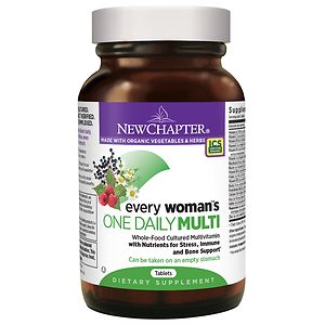 New Chapter Organics Every Woman's One Daily Multi Vitamin, Tablets