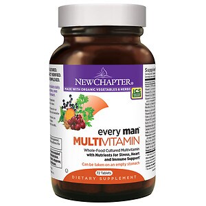 New Chapter Organics Every Man Multi Vitamin, Tablets