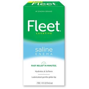 Fleet Saline Enema Laxative 2 Pack image