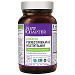 New Chapter Organics Perfect Prenatal Multi Vitamin, Trimester, Free** FitPregnancy Subscription,
