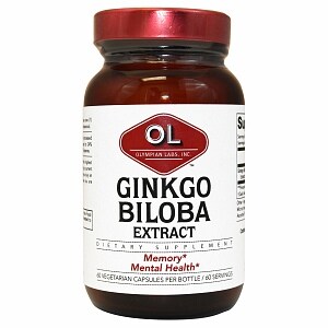 Olympian Labs Ginkgo Biloba 60mg