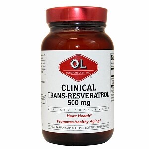 Olympian Labs Clinical Resveratrol 500 mg