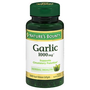 Nature's Bounty Odorless Garlic 1000mg